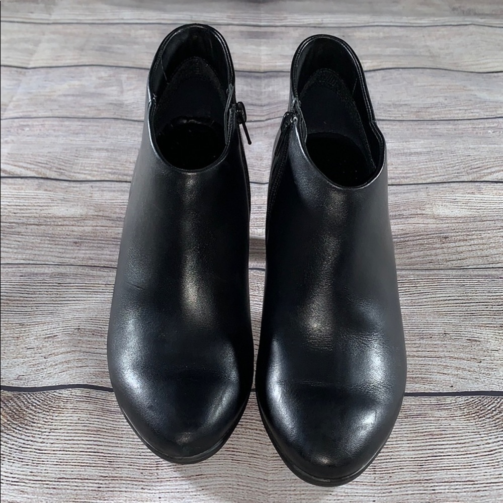 Ecco heeled bootie black 39